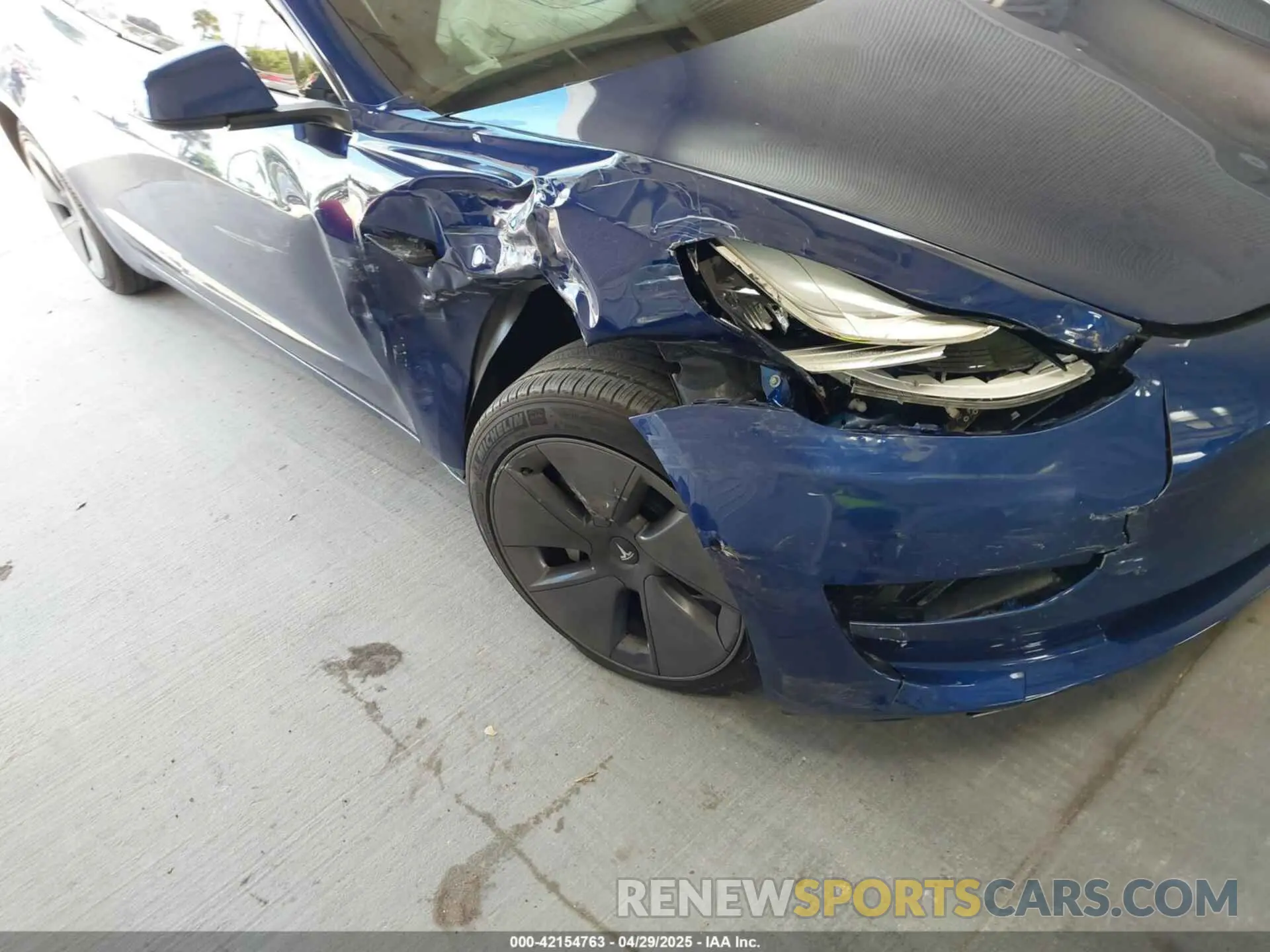 6 Фотография поврежденного автомобиля 5YJ3E1EA6MF860949 TESLA MODEL 3 2021