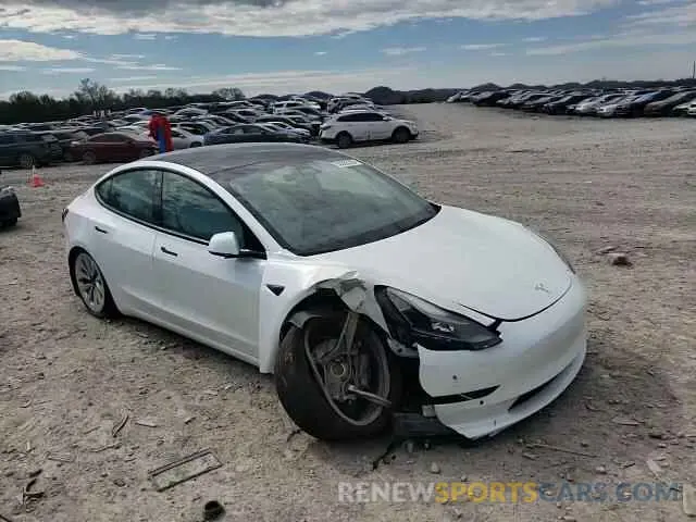 10 Фотография поврежденного автомобиля 5YJ3E1EA6MF915626 TESLA MODEL 3 2021