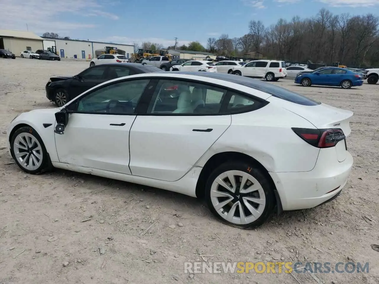 2 Фотография поврежденного автомобиля 5YJ3E1EA6MF915626 TESLA MODEL 3 2021