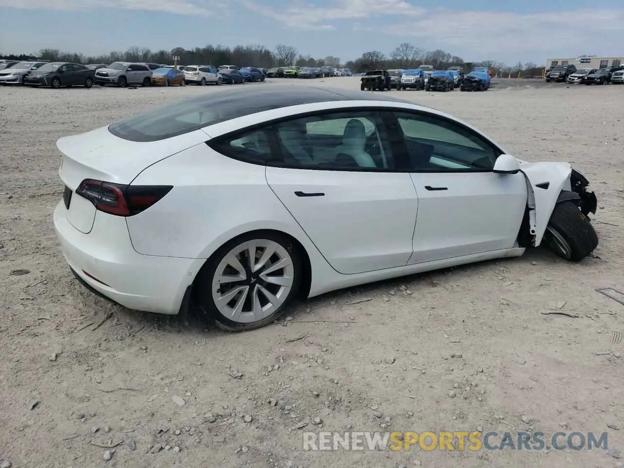 3 Фотография поврежденного автомобиля 5YJ3E1EA6MF915626 TESLA MODEL 3 2021