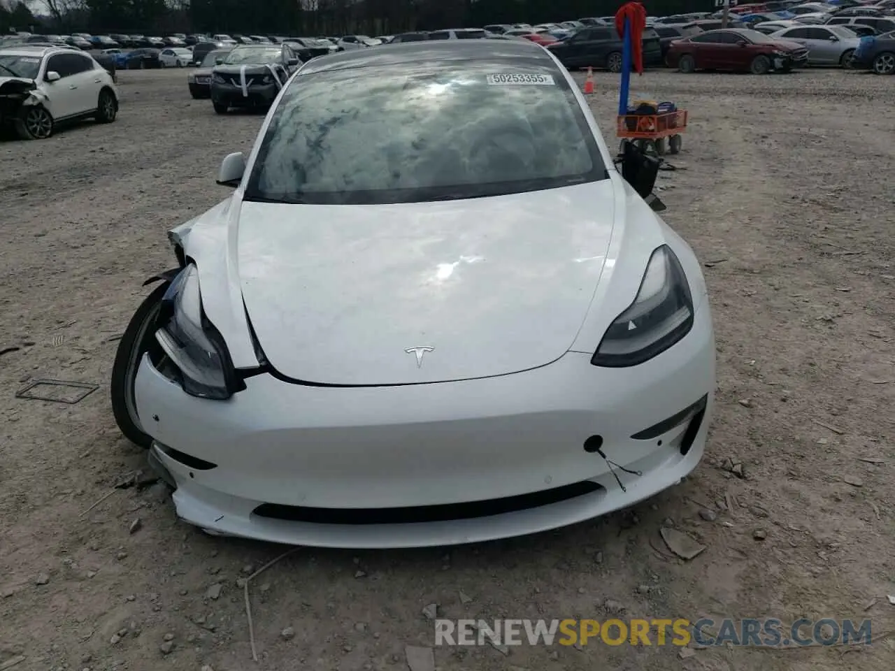 5 Фотография поврежденного автомобиля 5YJ3E1EA6MF915626 TESLA MODEL 3 2021