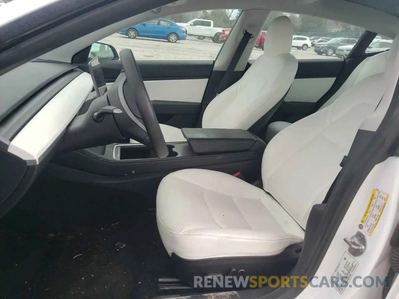 7 Фотография поврежденного автомобиля 5YJ3E1EA6MF915626 TESLA MODEL 3 2021