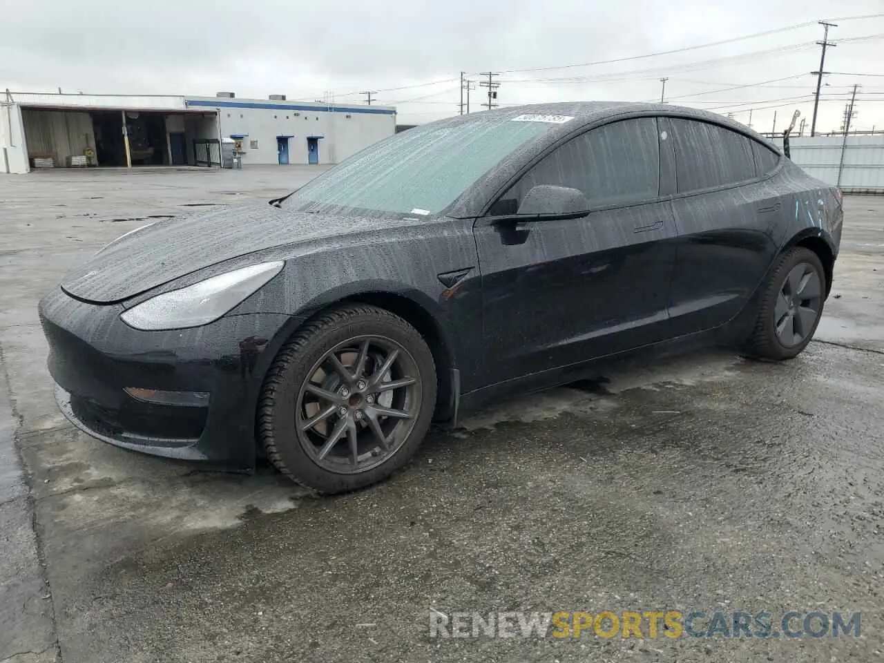 1 Фотография поврежденного автомобиля 5YJ3E1EA6MF938582 TESLA MODEL 3 2021