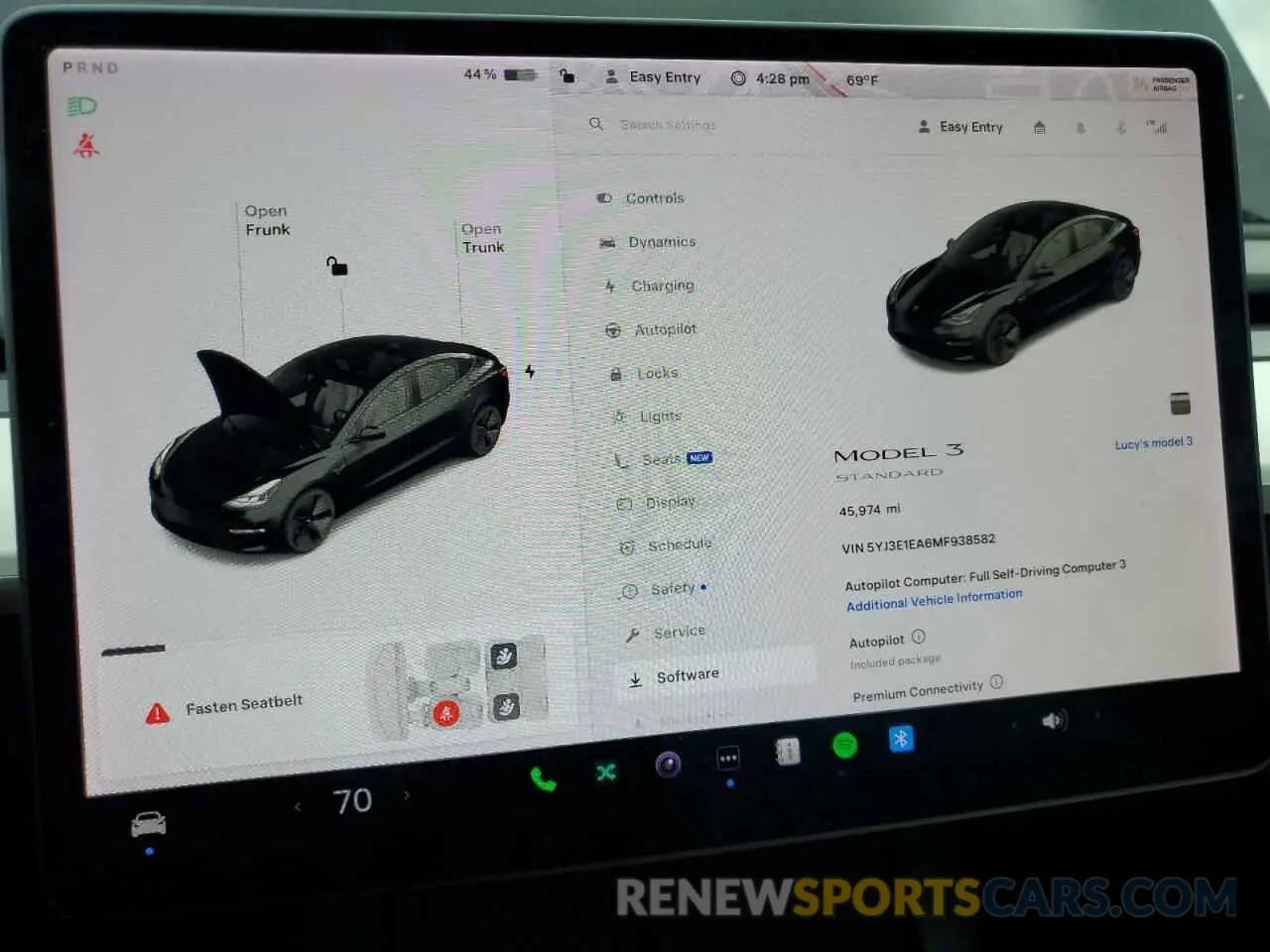 9 Фотография поврежденного автомобиля 5YJ3E1EA6MF938582 TESLA MODEL 3 2021