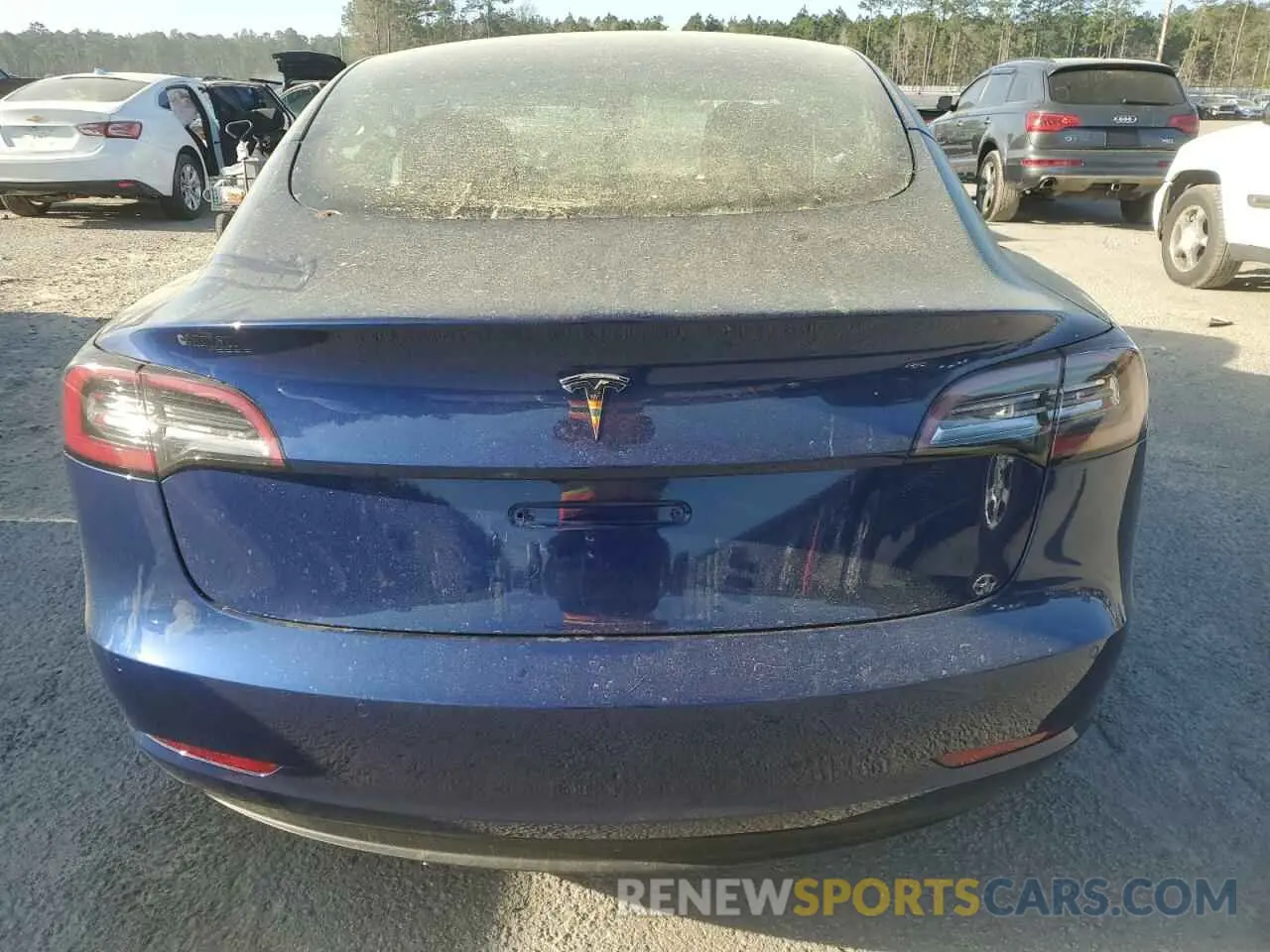 6 Photograph of a damaged car 5YJ3E1EA6MF961439 TESLA MODEL 3 2021