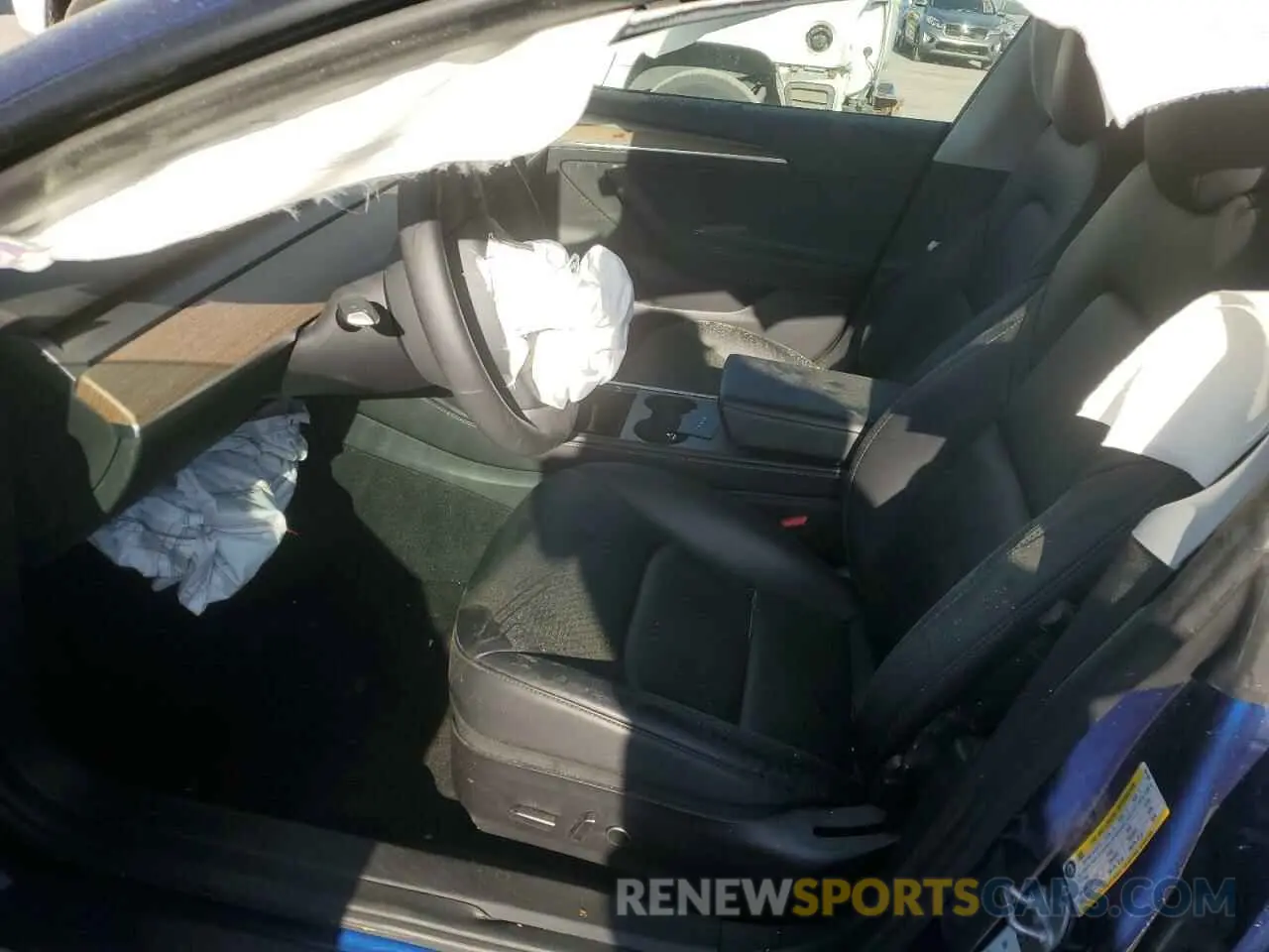 7 Photograph of a damaged car 5YJ3E1EA6MF961439 TESLA MODEL 3 2021