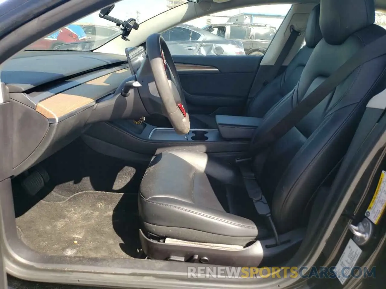 7 Photograph of a damaged car 5YJ3E1EA6MF982419 TESLA MODEL 3 2021