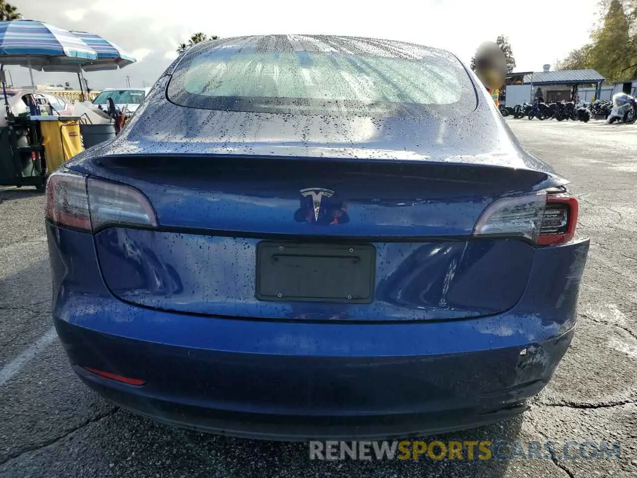 6 Photograph of a damaged car 5YJ3E1EA6MF992481 TESLA MODEL 3 2021
