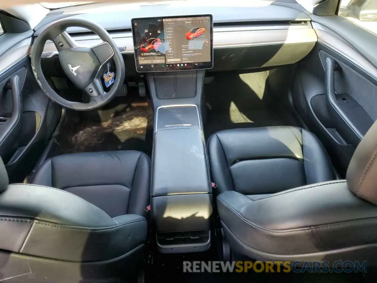 8 Photograph of a damaged car 5YJ3E1EA6MF998796 TESLA MODEL 3 2021