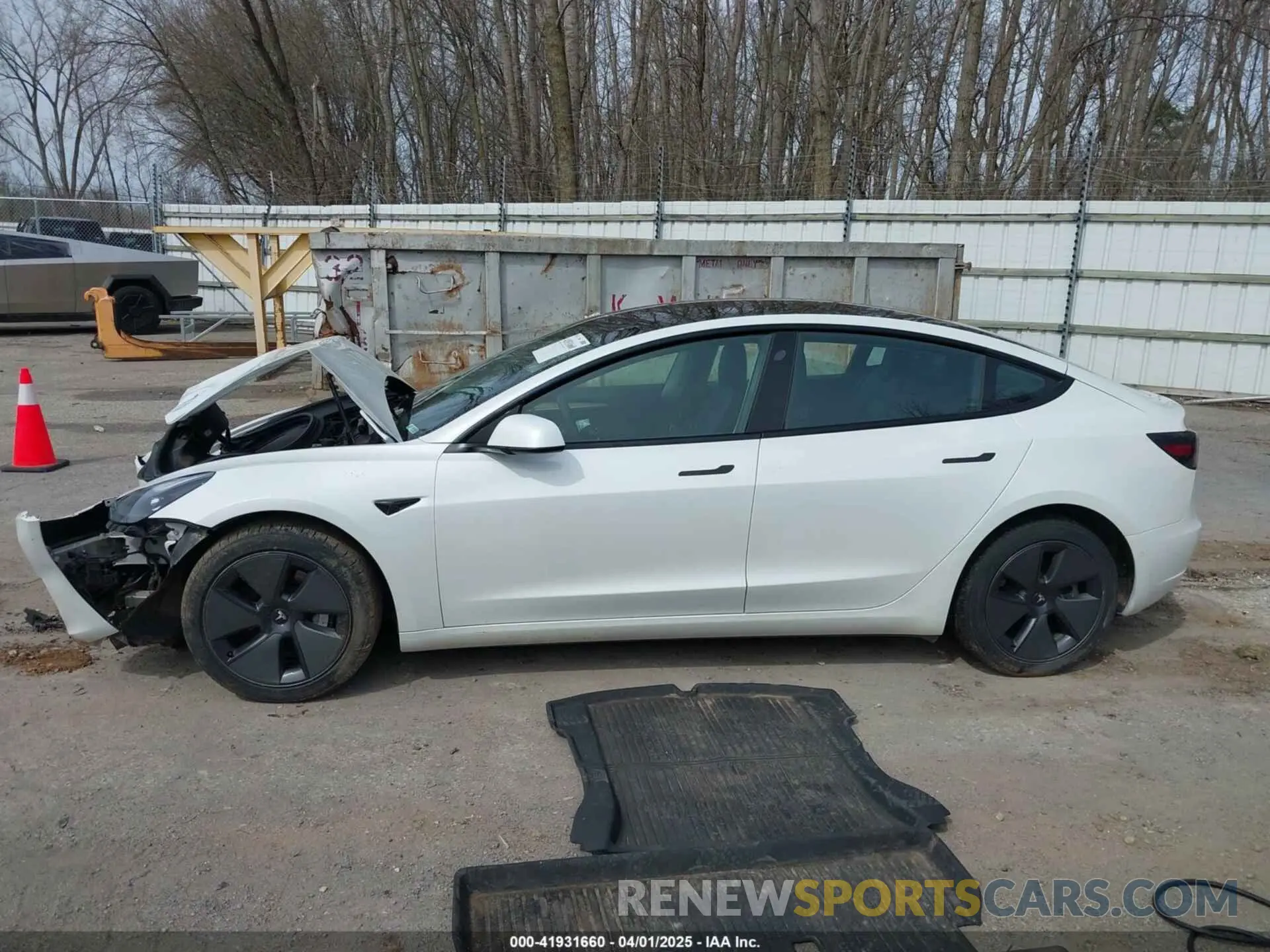 14 Photograph of a damaged car 5YJ3E1EA7MF014698 TESLA MODEL 3 2021