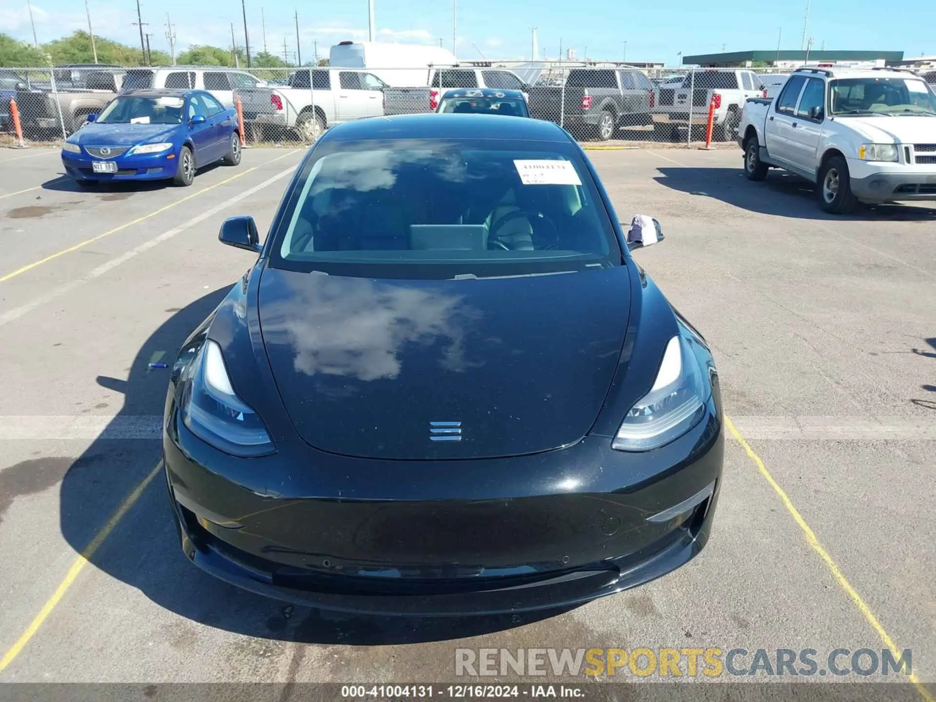 12 Photograph of a damaged car 5YJ3E1EA7MF031288 TESLA MODEL 3 2021