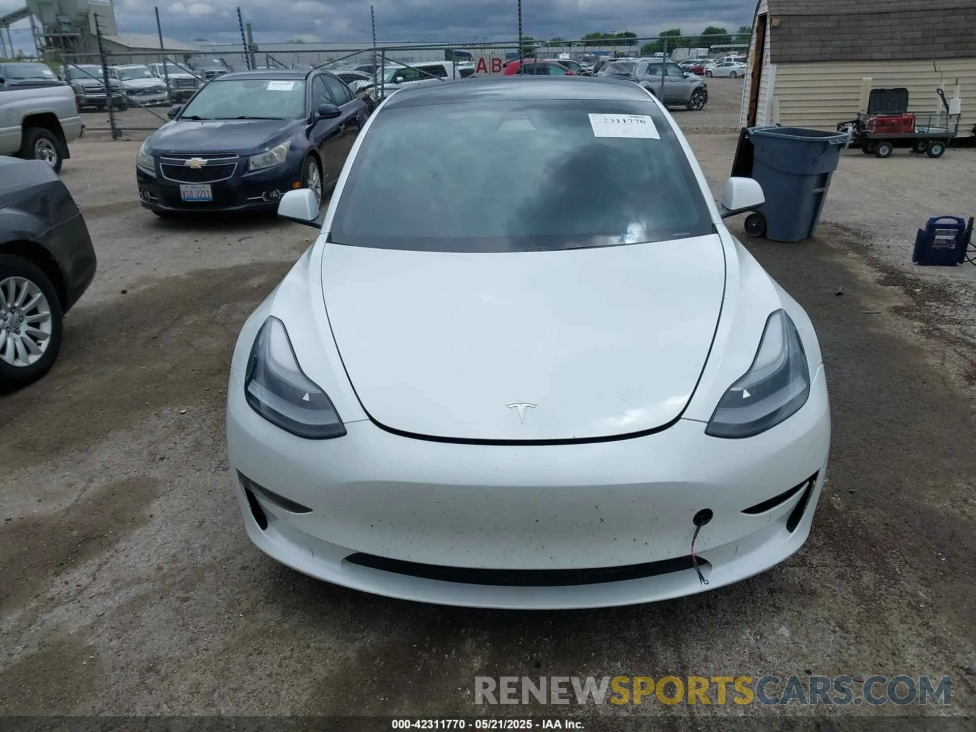12 Фотография поврежденного автомобиля 5YJ3E1EA7MF042291 TESLA MODEL 3 2021