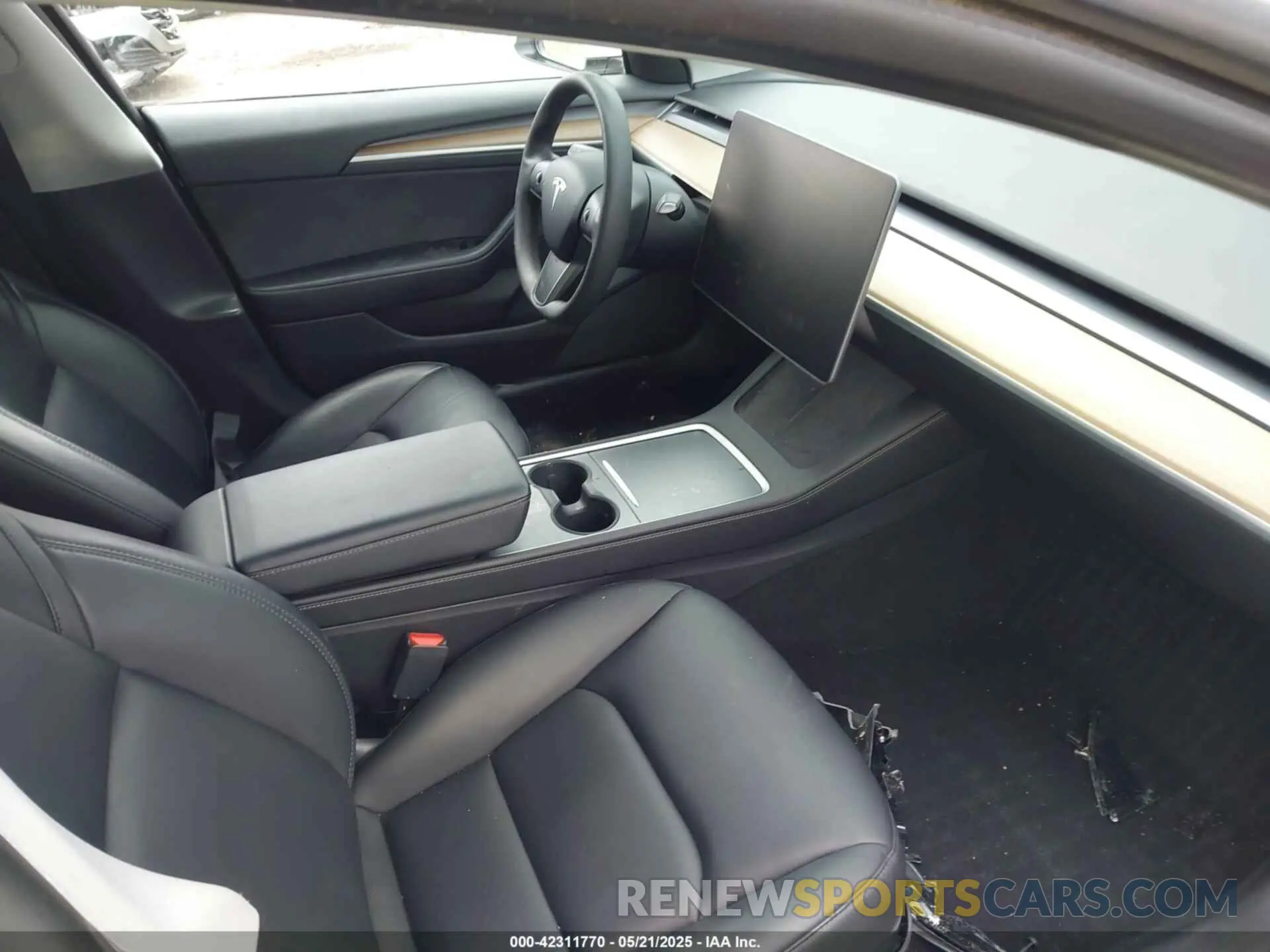 5 Фотография поврежденного автомобиля 5YJ3E1EA7MF042291 TESLA MODEL 3 2021