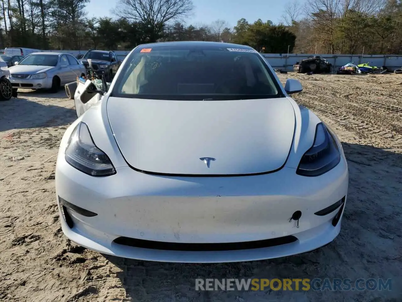 5 Фотография поврежденного автомобиля 5YJ3E1EA7MF045420 TESLA MODEL 3 2021