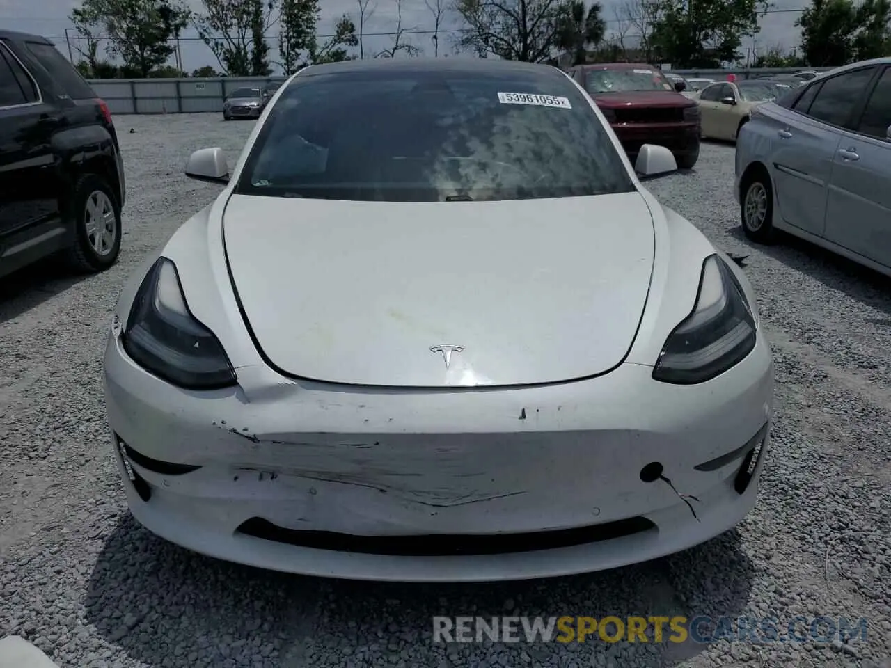 5 Фотография поврежденного автомобиля 5YJ3E1EA7MF048074 TESLA MODEL 3 2021