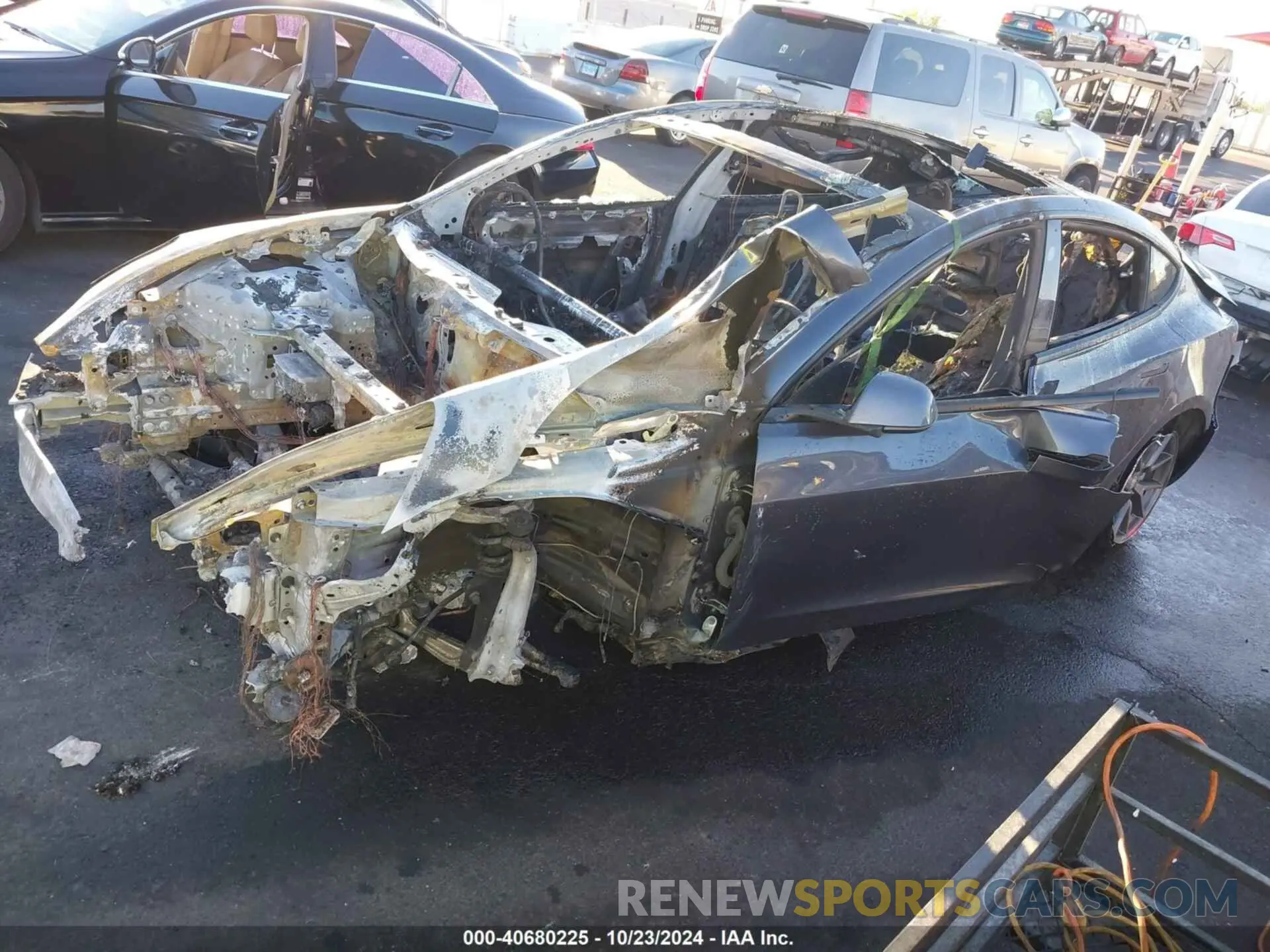 13 Photograph of a damaged car 5YJ3E1EA7MF051704 TESLA MODEL 3 2021