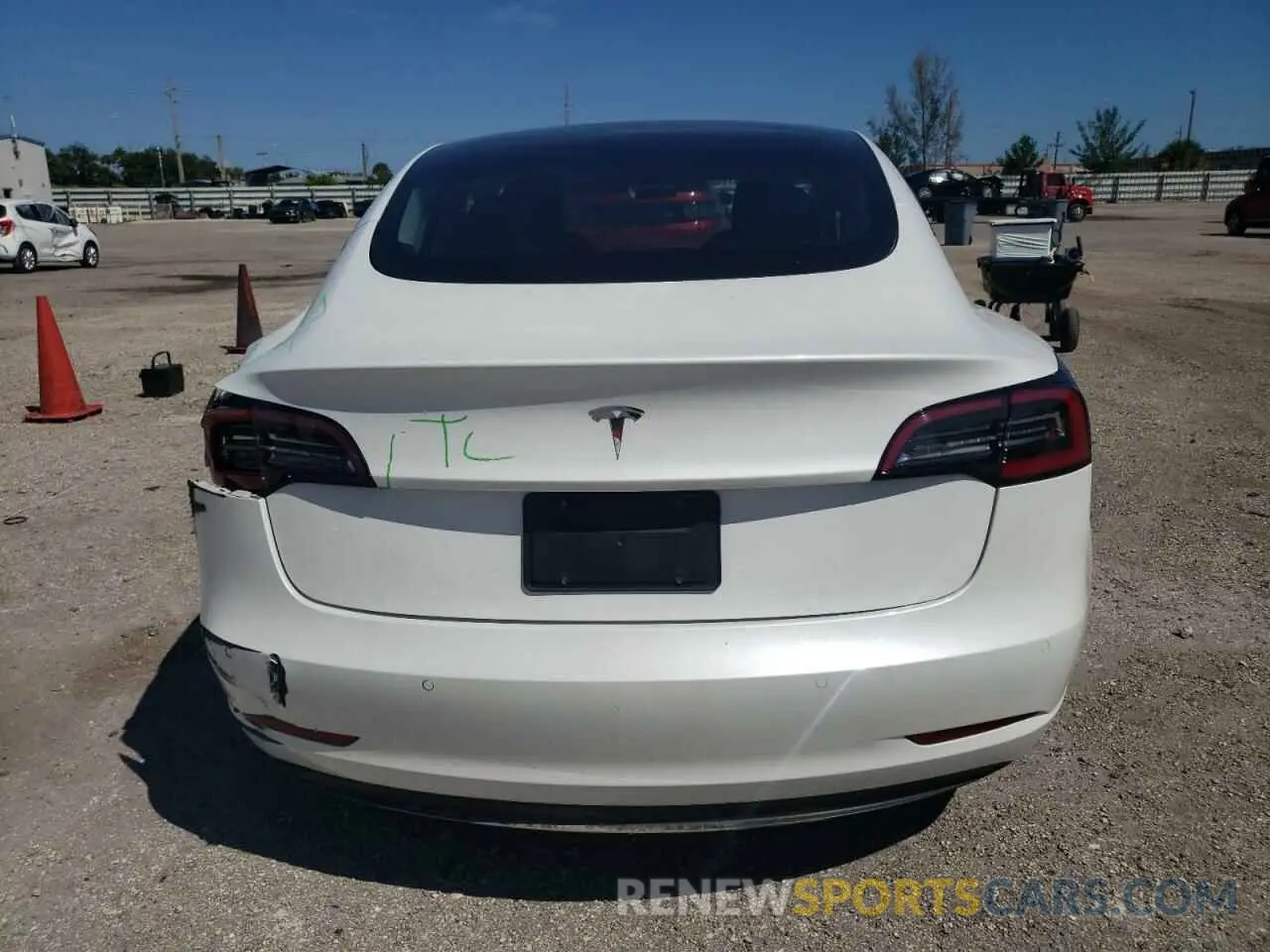 6 Фотография поврежденного автомобиля 5YJ3E1EA7MF052691 TESLA MODEL 3 2021