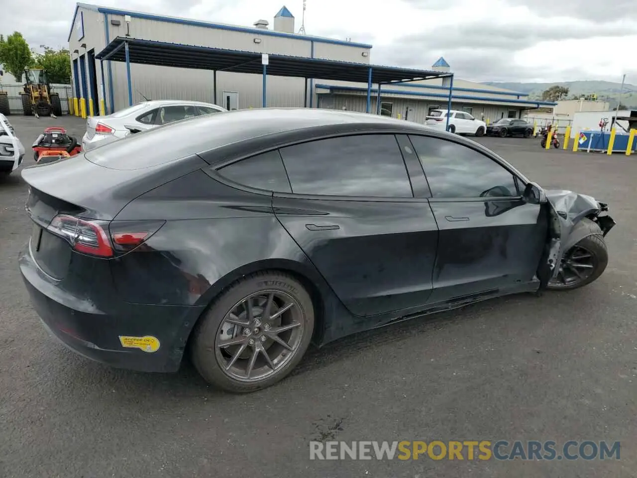 3 Фотография поврежденного автомобиля 5YJ3E1EA7MF071063 TESLA MODEL 3 2021