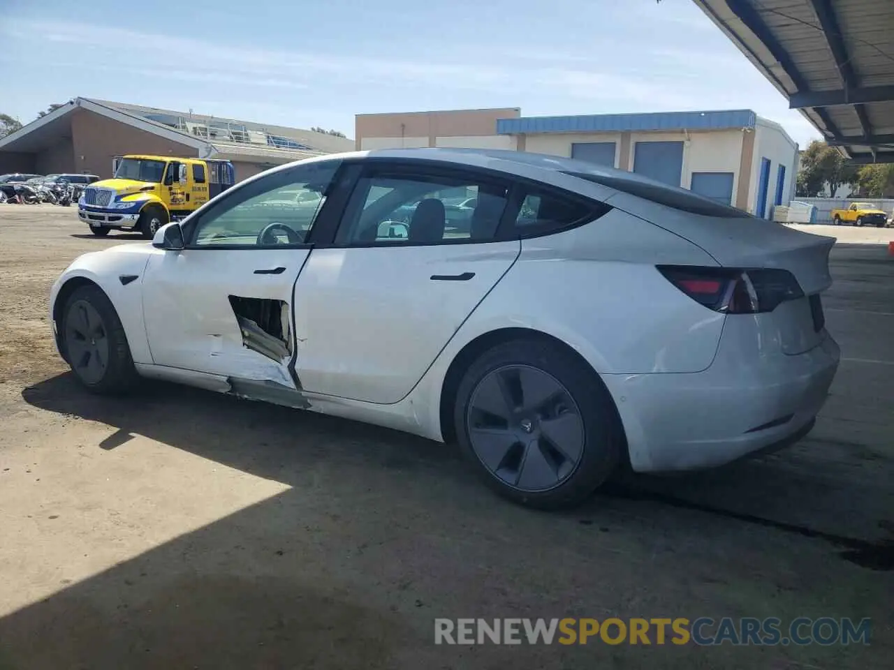 2 Фотография поврежденного автомобиля 5YJ3E1EA7MF078241 TESLA MODEL 3 2021
