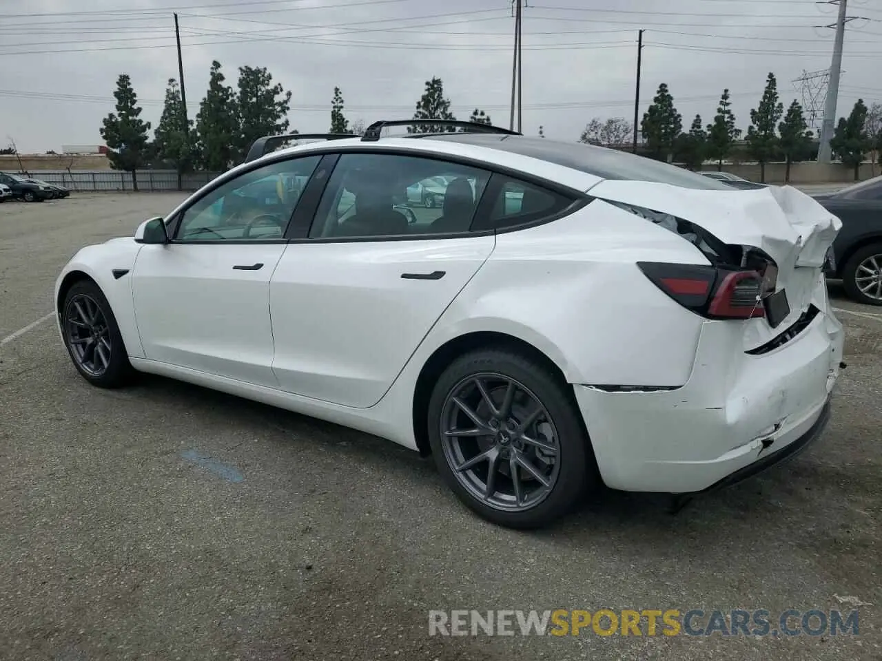 2 Фотография поврежденного автомобиля 5YJ3E1EA7MF087909 TESLA MODEL 3 2021