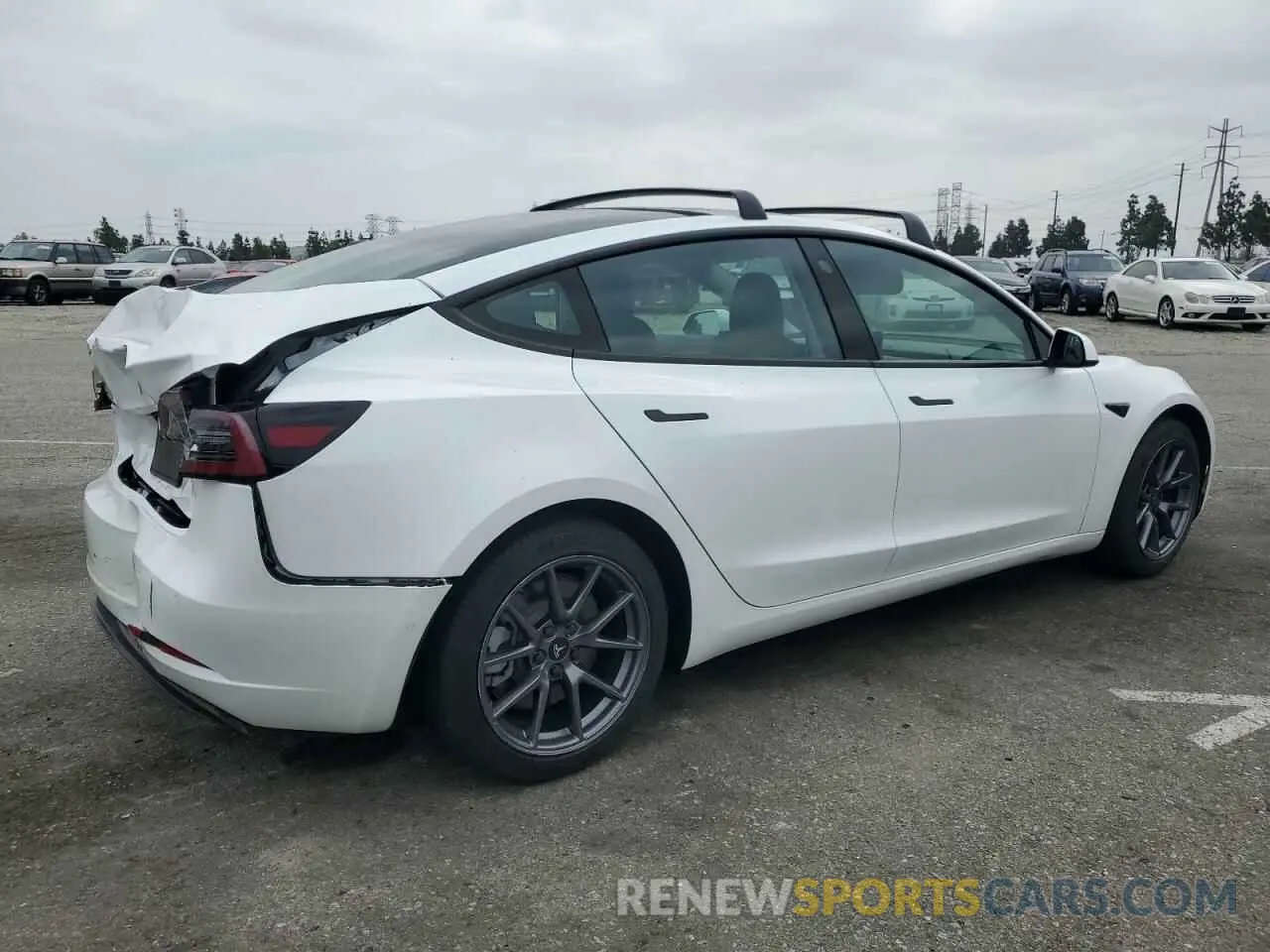 3 Фотография поврежденного автомобиля 5YJ3E1EA7MF087909 TESLA MODEL 3 2021