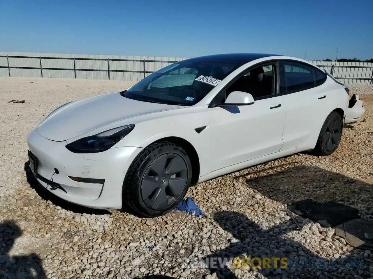 1 Фотография поврежденного автомобиля 5YJ3E1EA7MF089997 TESLA MODEL 3 2021