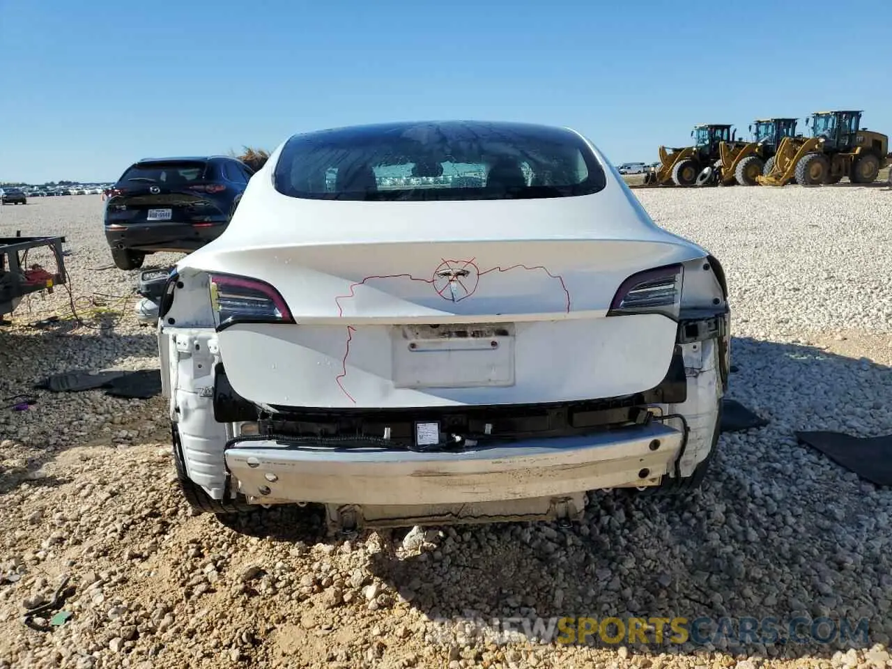6 Фотография поврежденного автомобиля 5YJ3E1EA7MF089997 TESLA MODEL 3 2021