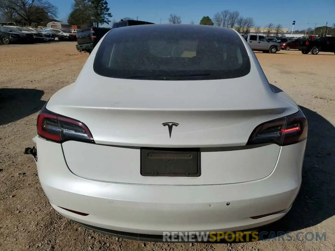 6 Photograph of a damaged car 5YJ3E1EA7MF093449 TESLA MODEL 3 2021