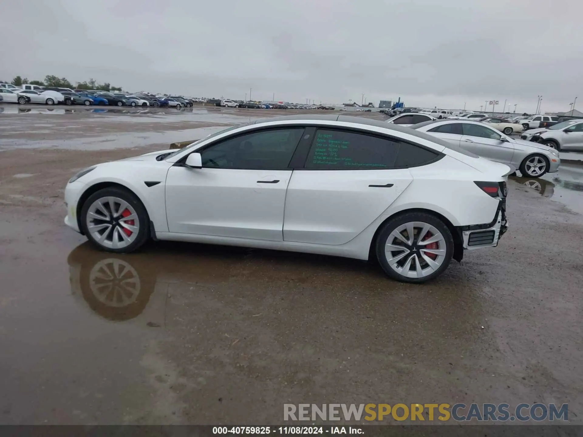 15 Photograph of a damaged car 5YJ3E1EA7MF096643 TESLA MODEL 3 2021