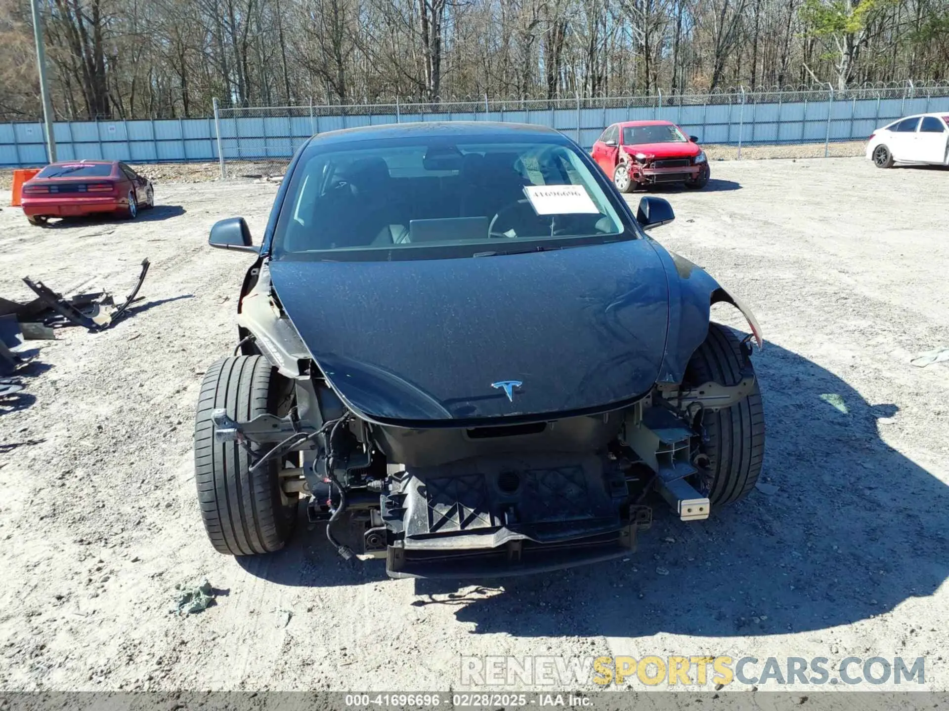 12 Фотография поврежденного автомобиля 5YJ3E1EA7MF097081 TESLA MODEL 3 2021