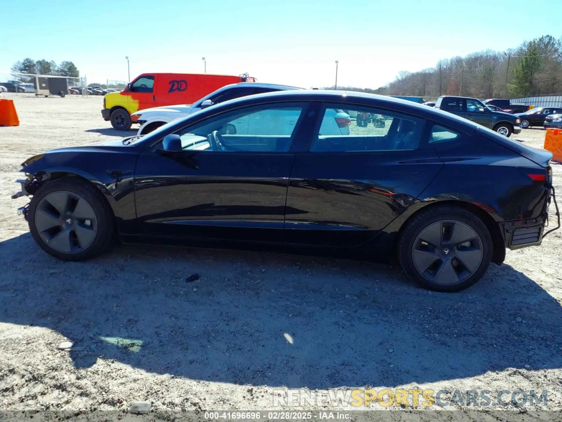 14 Фотография поврежденного автомобиля 5YJ3E1EA7MF097081 TESLA MODEL 3 2021