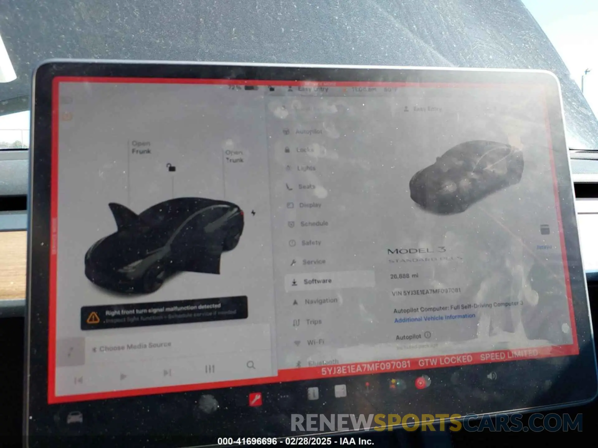 7 Фотография поврежденного автомобиля 5YJ3E1EA7MF097081 TESLA MODEL 3 2021