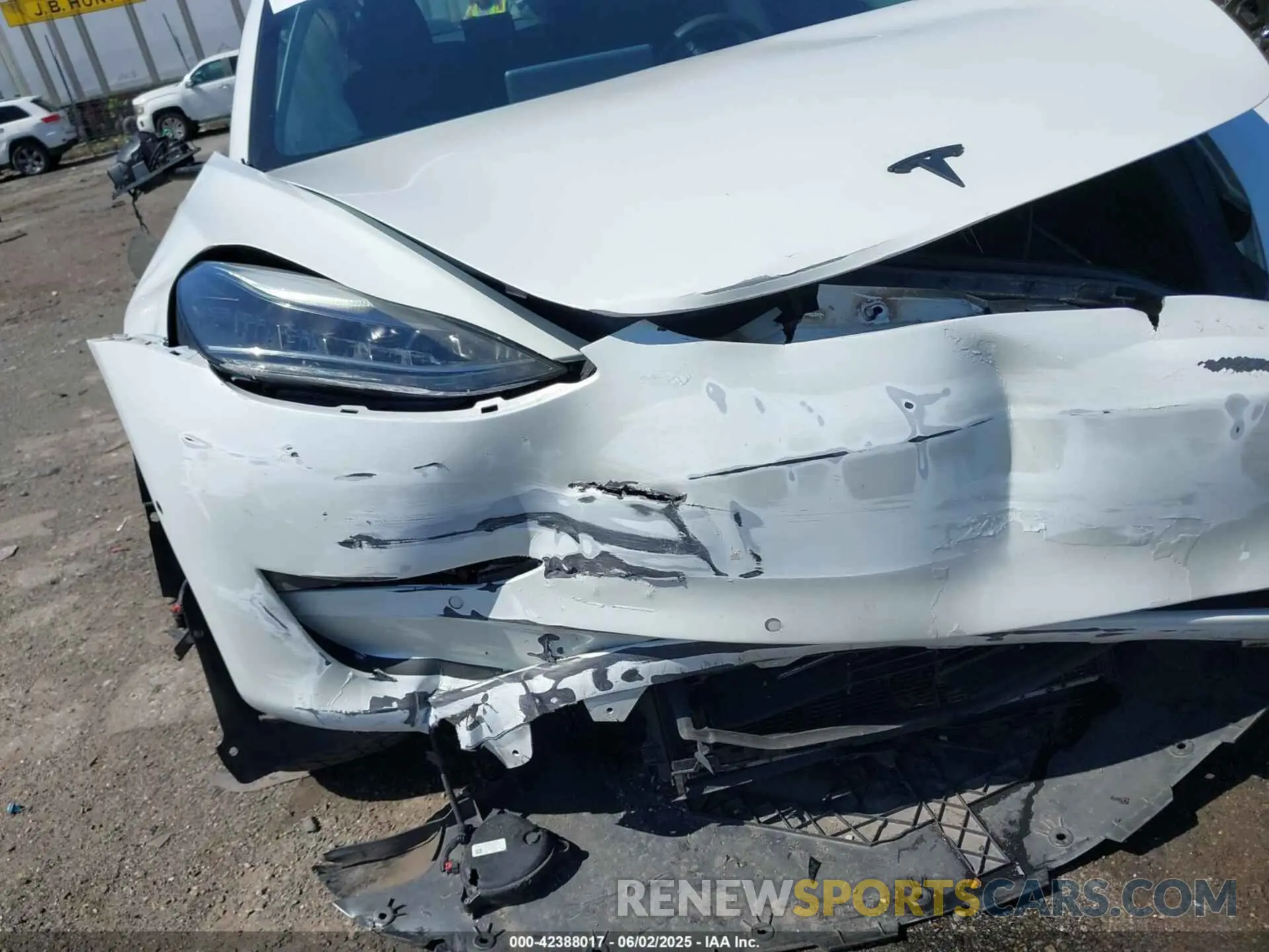 6 Фотография поврежденного автомобиля 5YJ3E1EA7MF853671 TESLA MODEL 3 2021