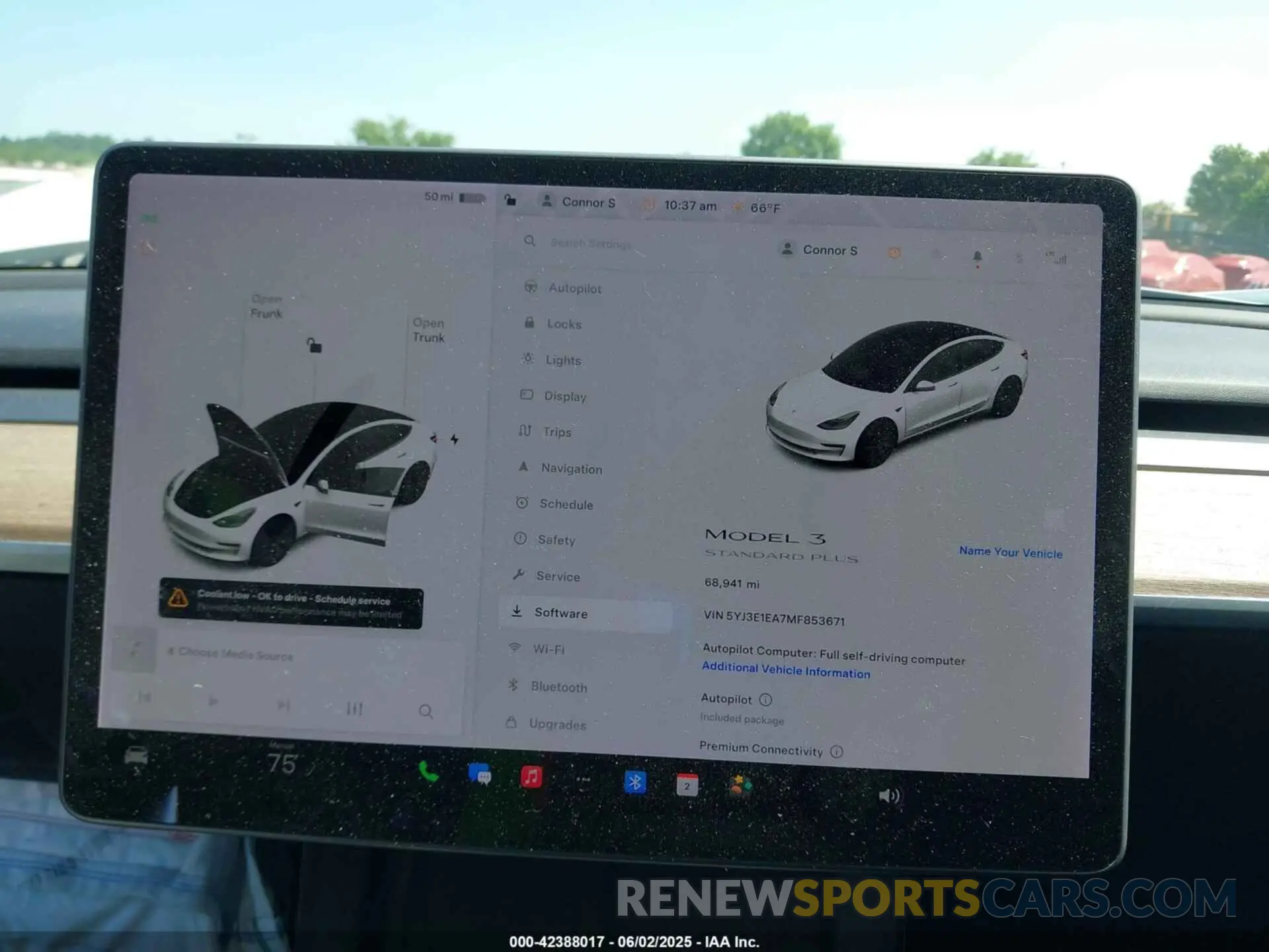 7 Фотография поврежденного автомобиля 5YJ3E1EA7MF853671 TESLA MODEL 3 2021