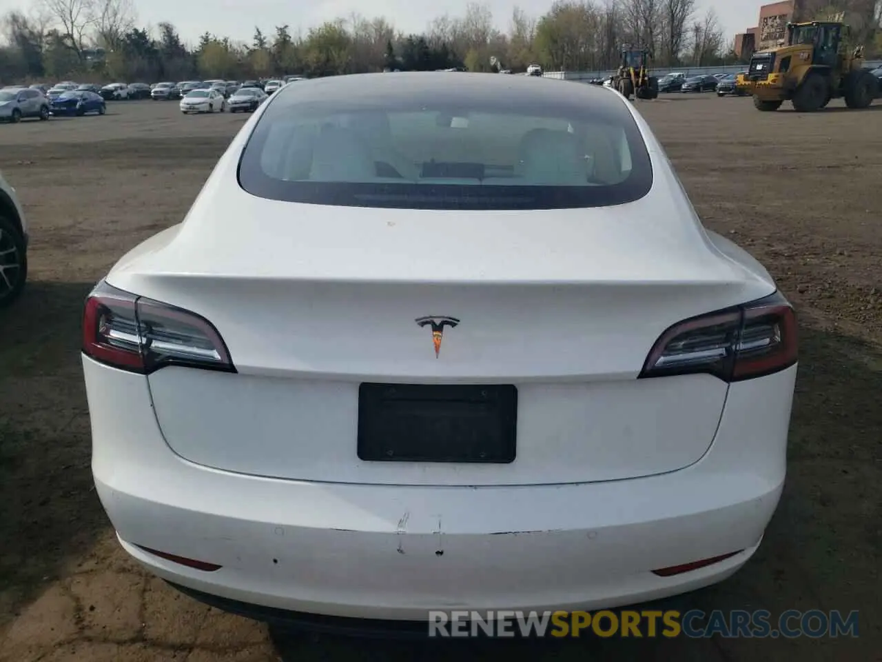 6 Photograph of a damaged car 5YJ3E1EA7MF853816 TESLA MODEL 3 2021