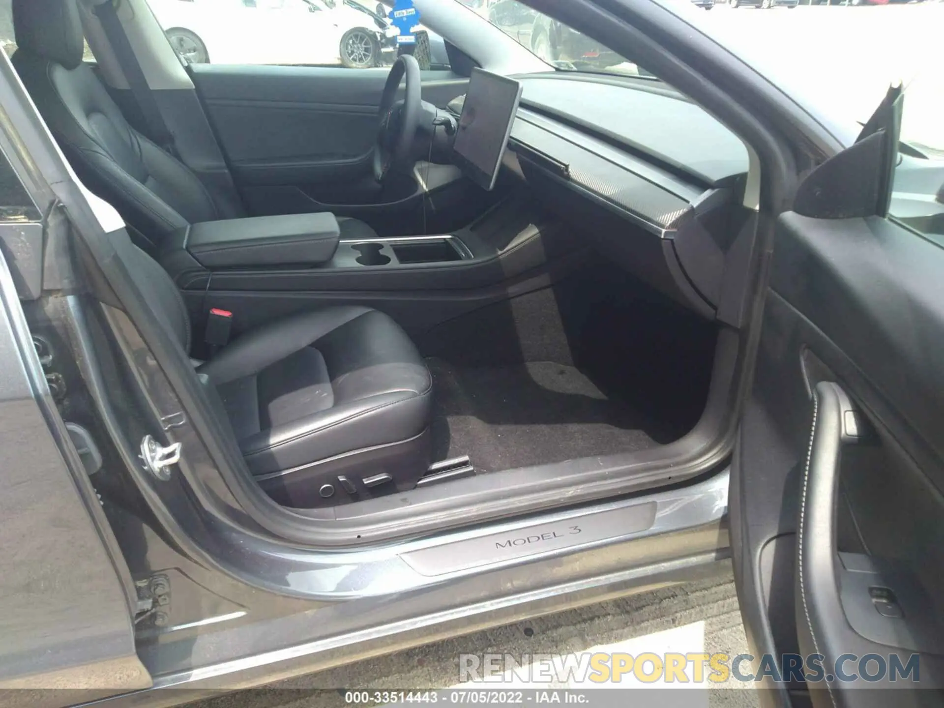 5 Photograph of a damaged car 5YJ3E1EA7MF857624 TESLA MODEL 3 2021