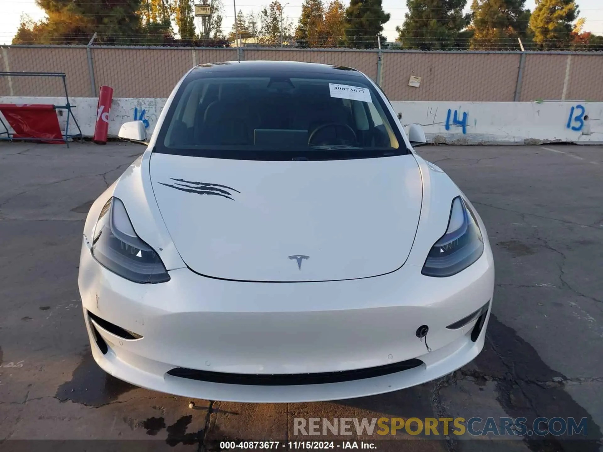 12 Фотография поврежденного автомобиля 5YJ3E1EA7MF929678 TESLA MODEL 3 2021