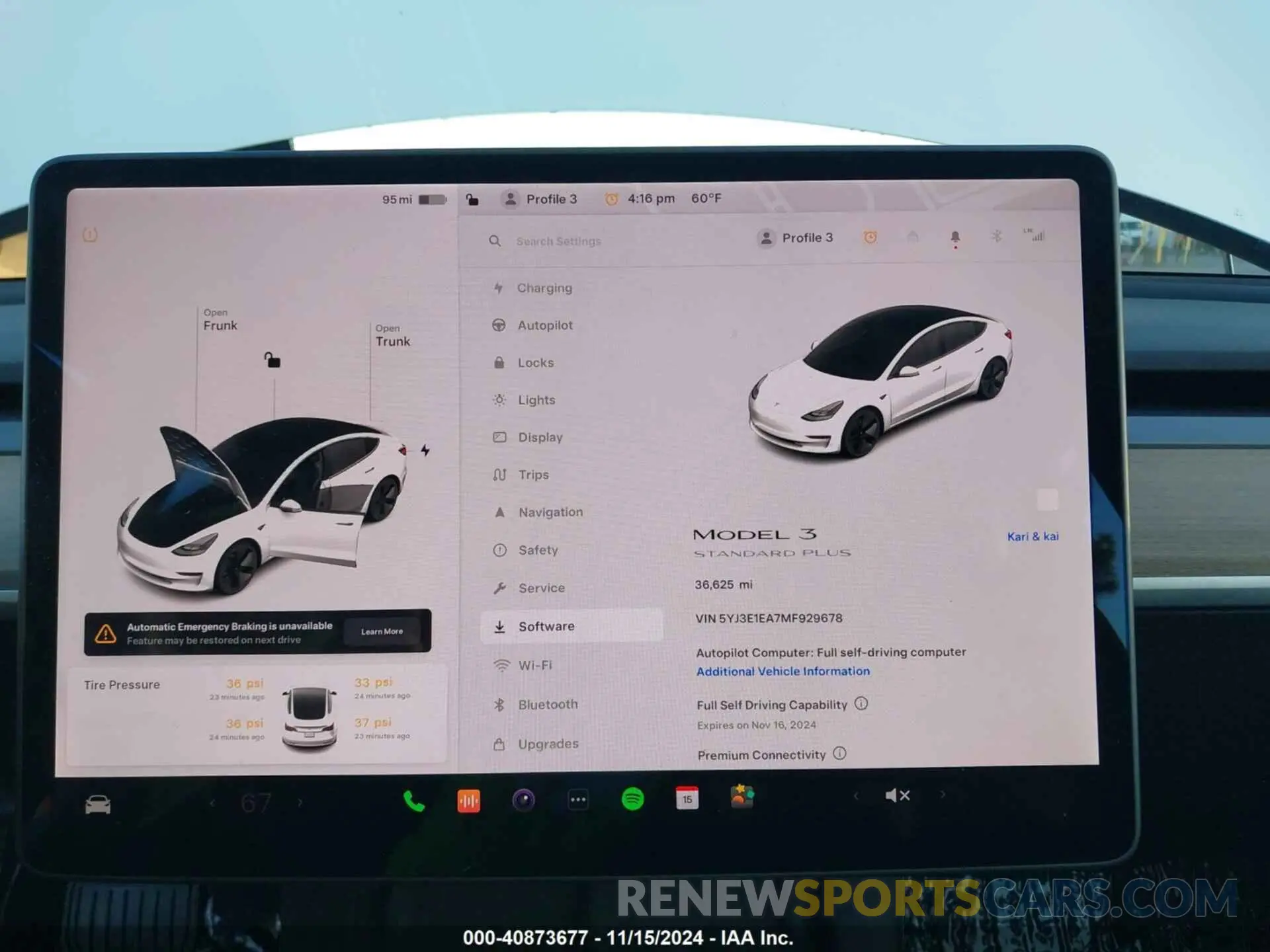 18 Фотография поврежденного автомобиля 5YJ3E1EA7MF929678 TESLA MODEL 3 2021