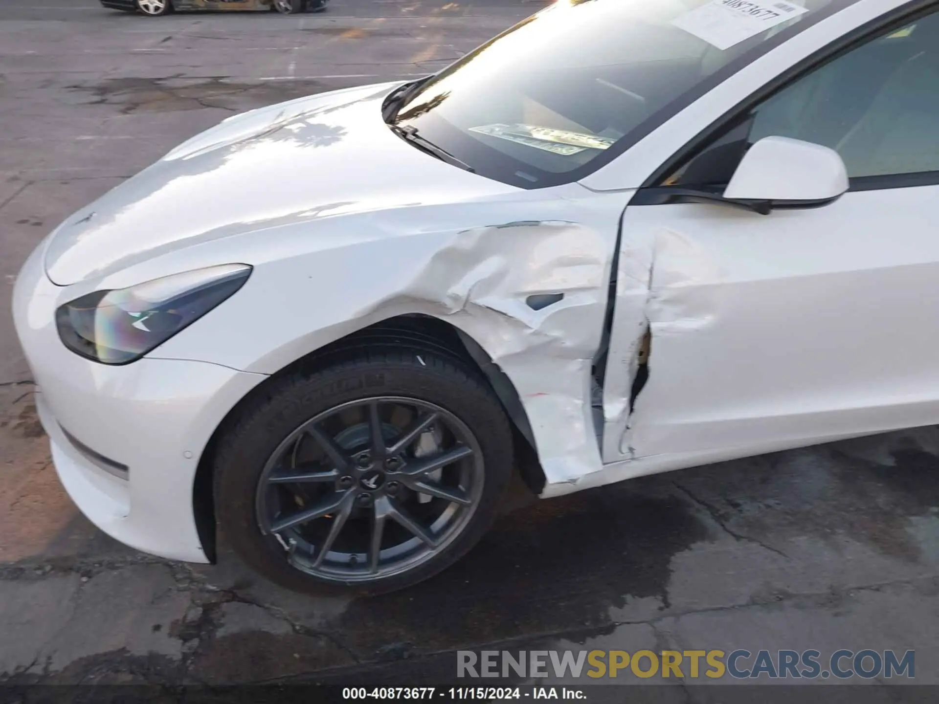 6 Фотография поврежденного автомобиля 5YJ3E1EA7MF929678 TESLA MODEL 3 2021