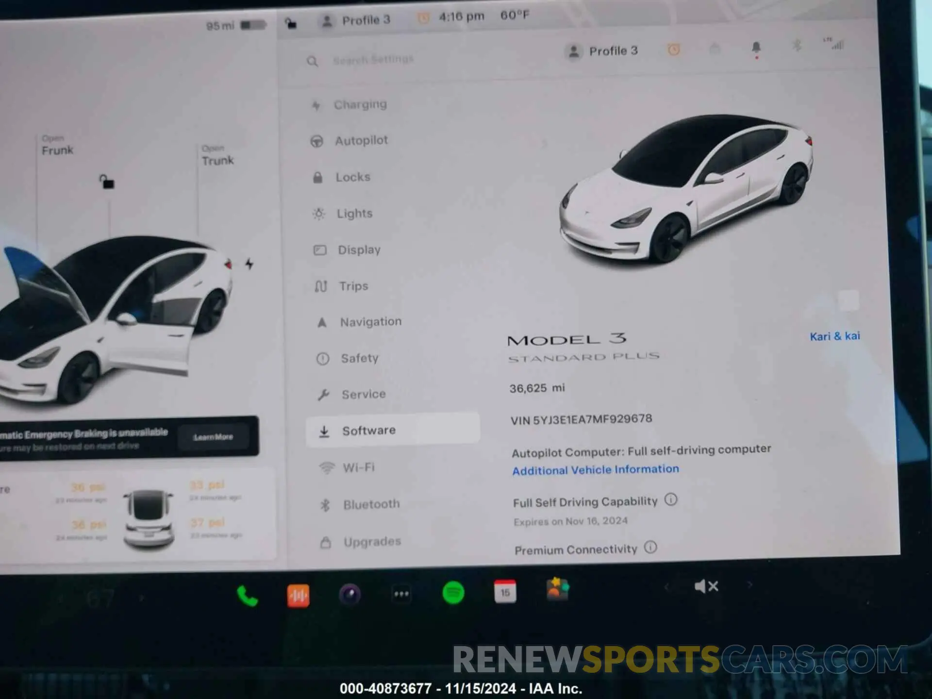 7 Фотография поврежденного автомобиля 5YJ3E1EA7MF929678 TESLA MODEL 3 2021