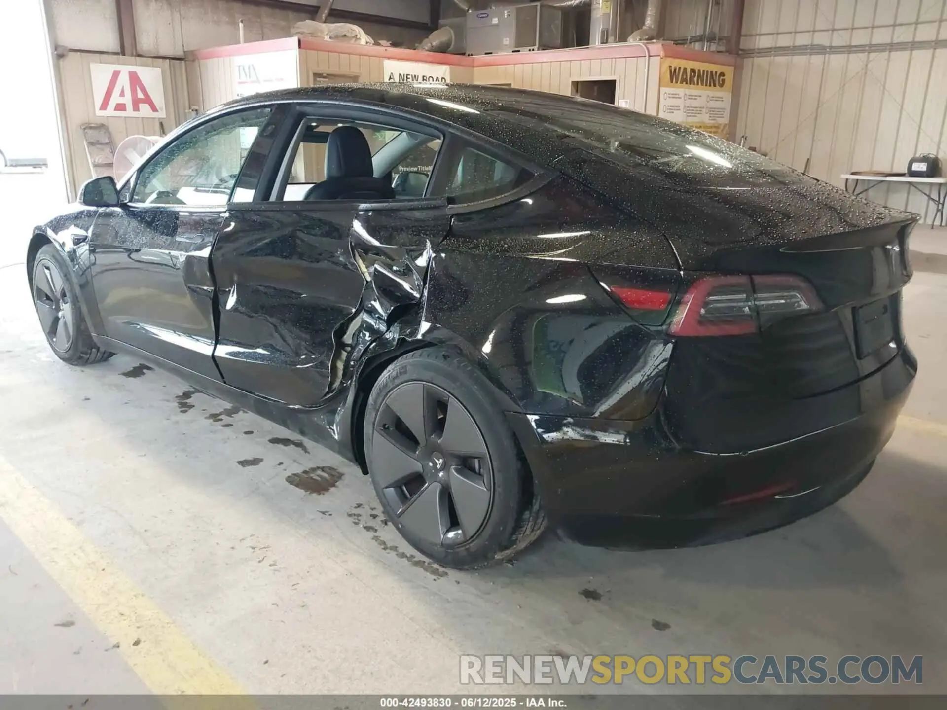 3 Photograph of a damaged car 5YJ3E1EA7MF986818 TESLA MODEL 3 2021