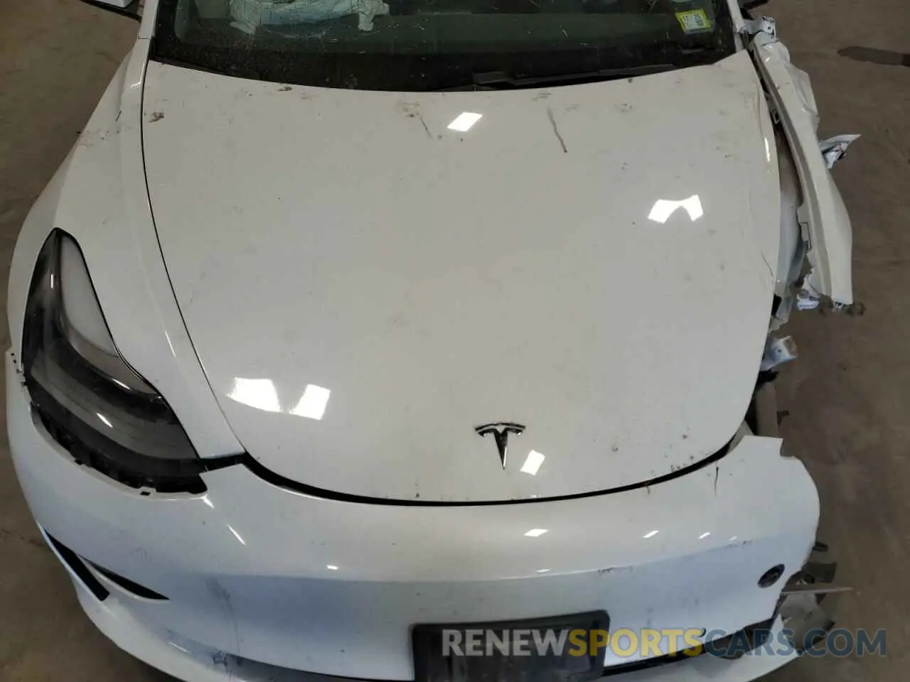 11 Фотография поврежденного автомобиля 5YJ3E1EA7MF986964 TESLA MODEL 3 2021