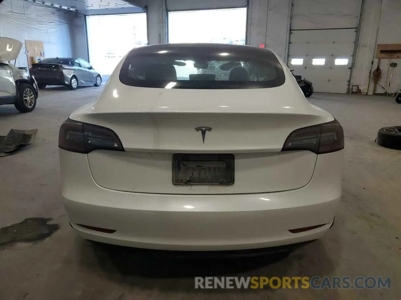 6 Фотография поврежденного автомобиля 5YJ3E1EA7MF986964 TESLA MODEL 3 2021