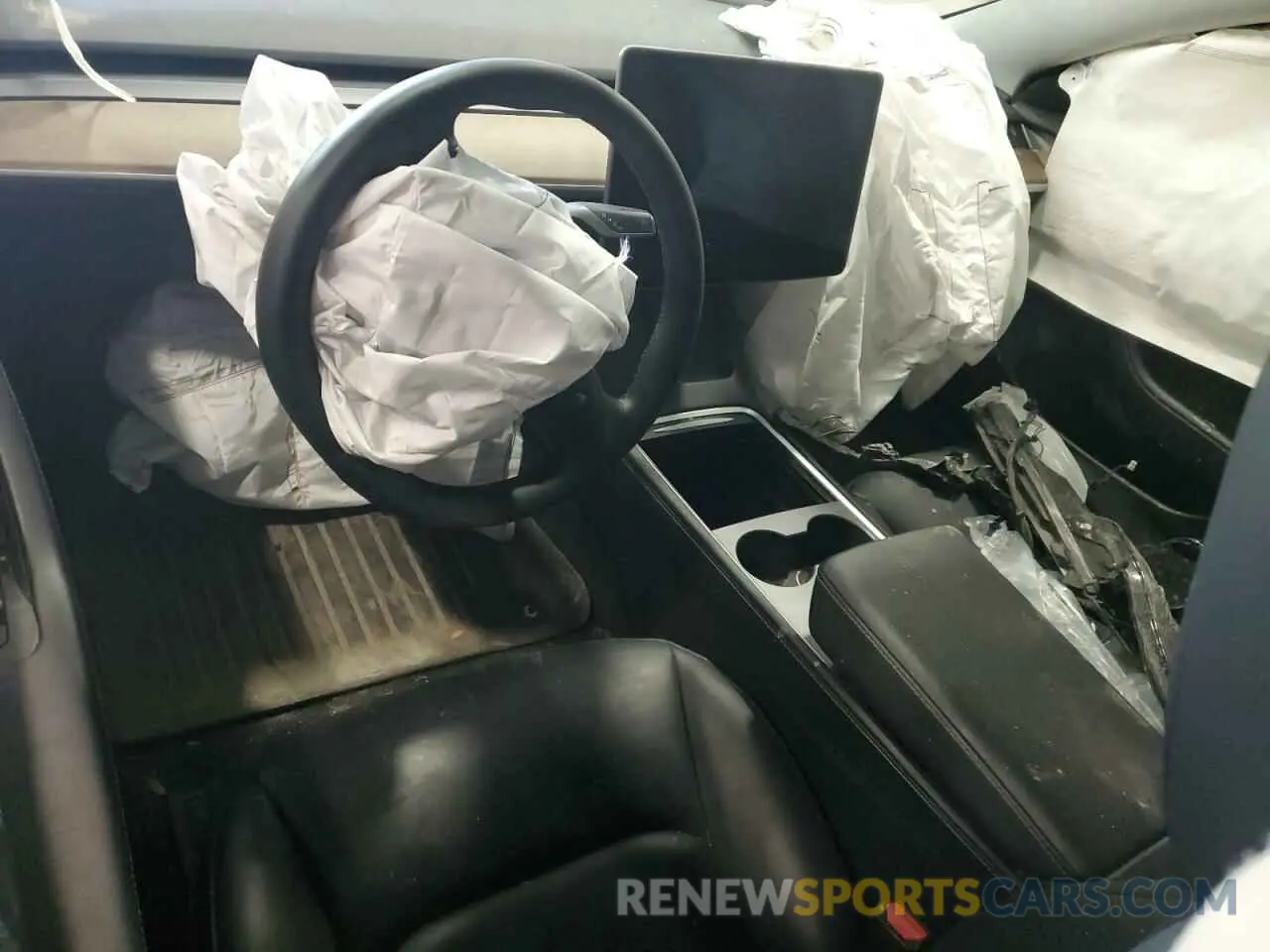 8 Фотография поврежденного автомобиля 5YJ3E1EA7MF986964 TESLA MODEL 3 2021