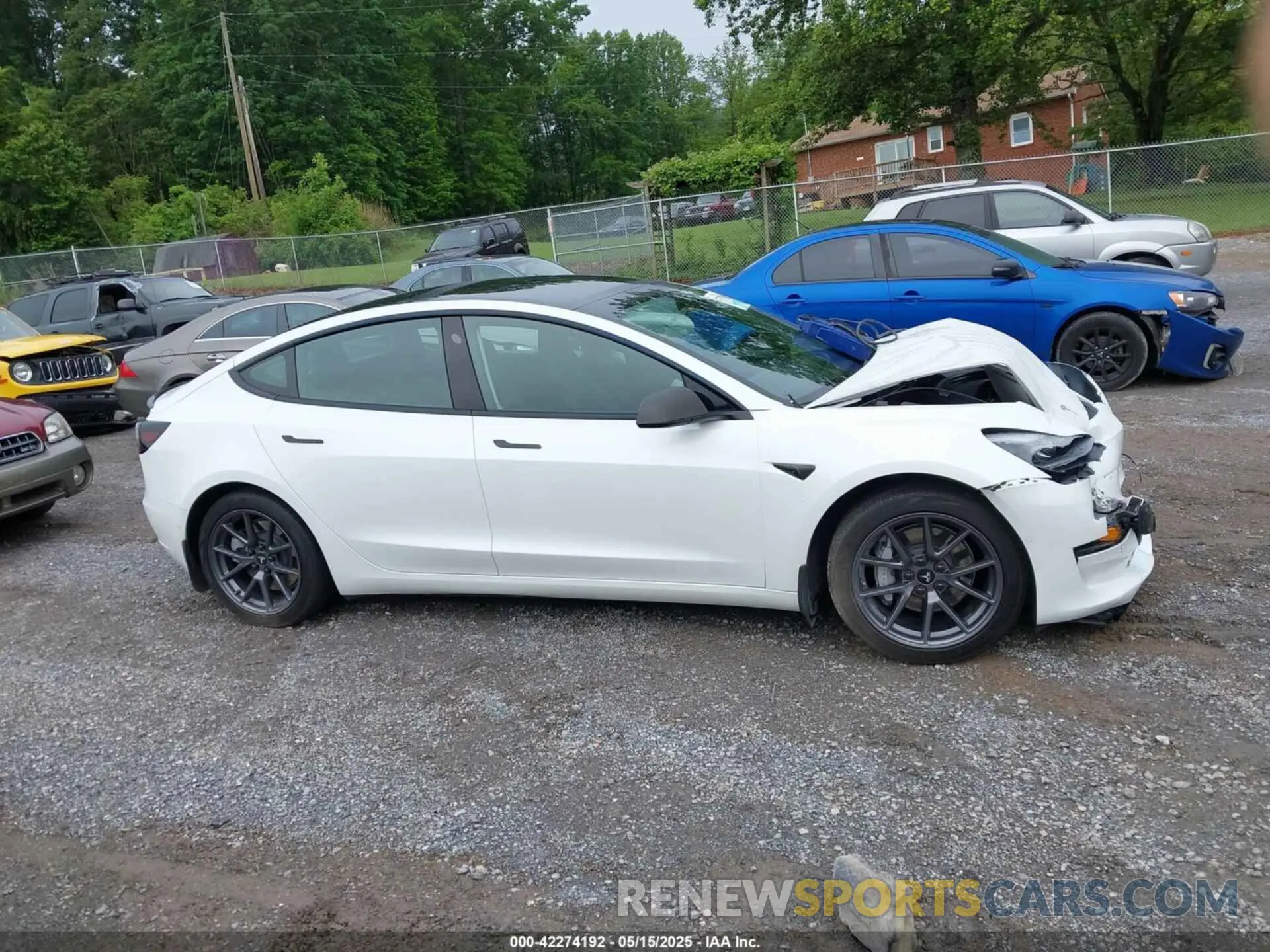 14 Фотография поврежденного автомобиля 5YJ3E1EA8MF023748 TESLA MODEL 3 2021