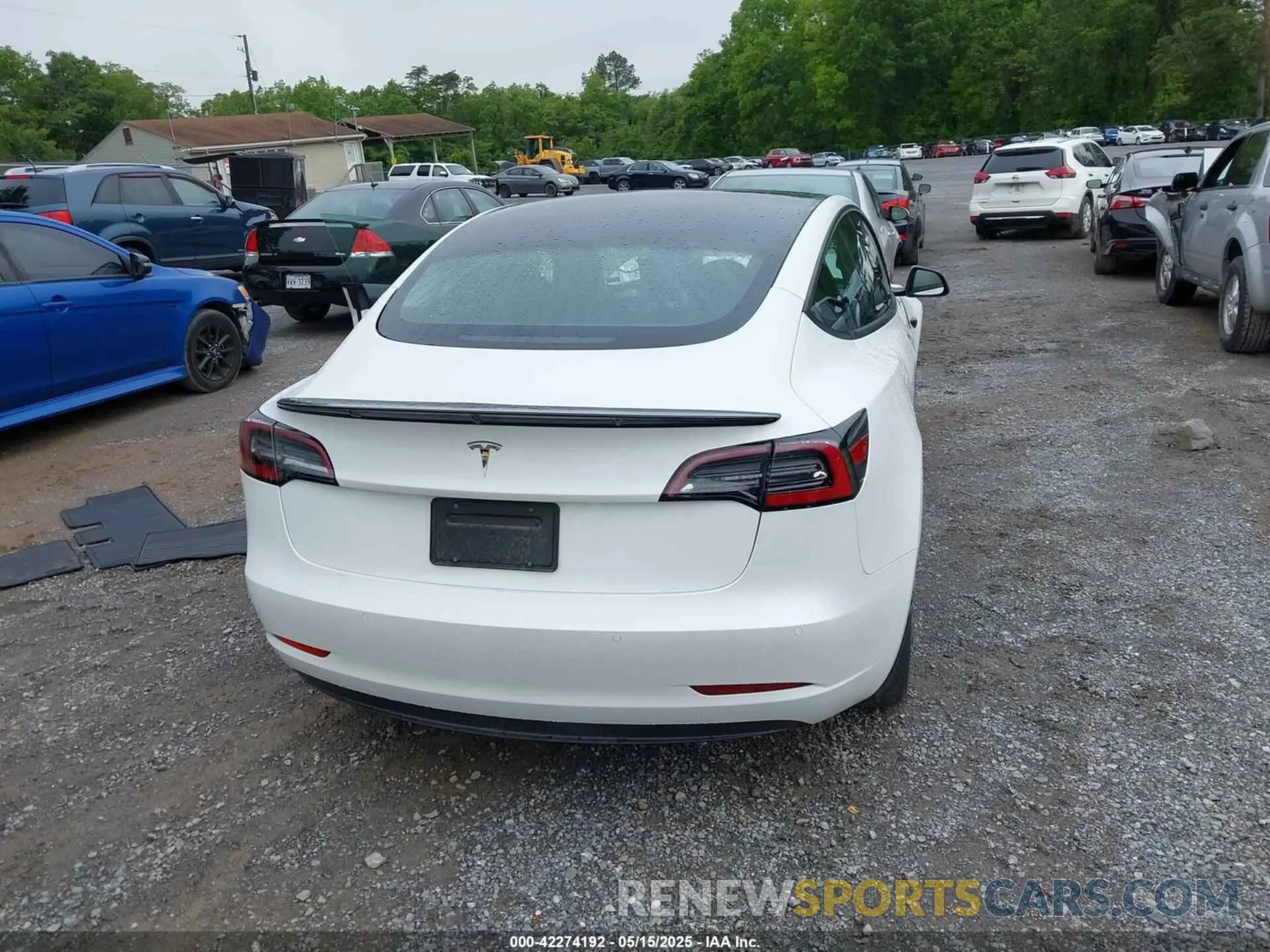 17 Фотография поврежденного автомобиля 5YJ3E1EA8MF023748 TESLA MODEL 3 2021