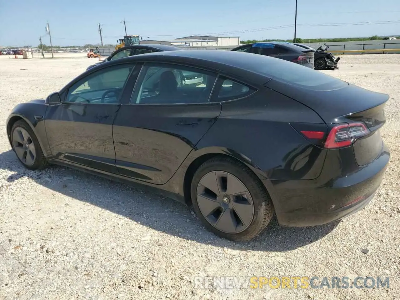 2 Фотография поврежденного автомобиля 5YJ3E1EA8MF057723 TESLA MODEL 3 2021