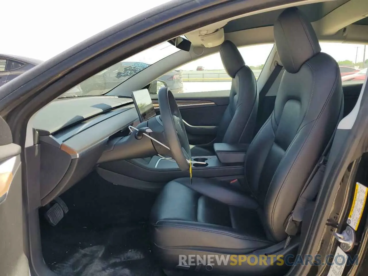 7 Фотография поврежденного автомобиля 5YJ3E1EA8MF057723 TESLA MODEL 3 2021