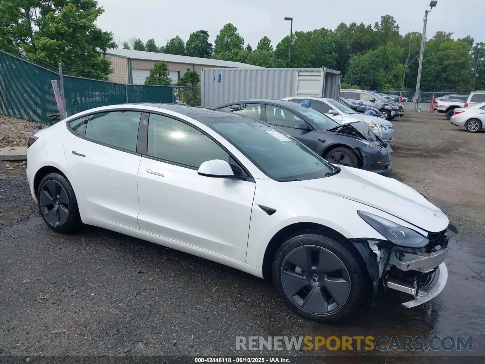 1 Фотография поврежденного автомобиля 5YJ3E1EA8MF062940 TESLA MODEL 3 2021