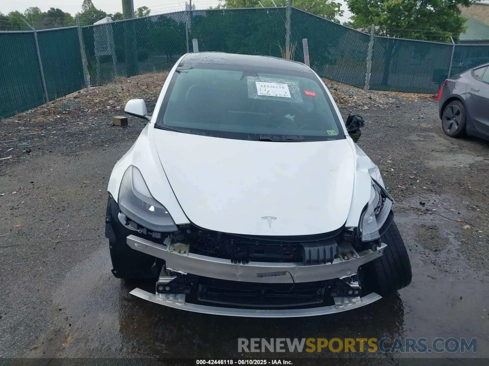 13 Фотография поврежденного автомобиля 5YJ3E1EA8MF062940 TESLA MODEL 3 2021